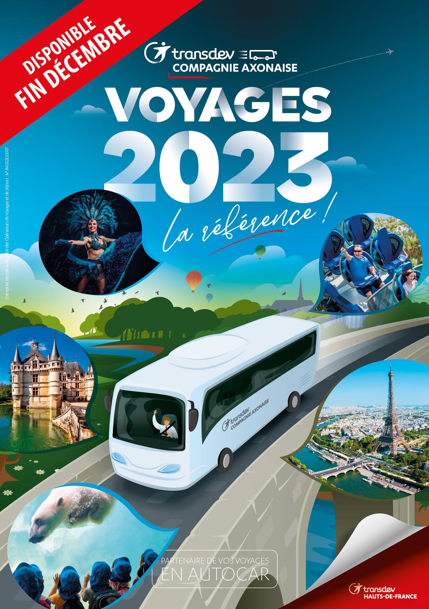 Notre brochure individuelle 2023 sera disponible fin décembre dans nos